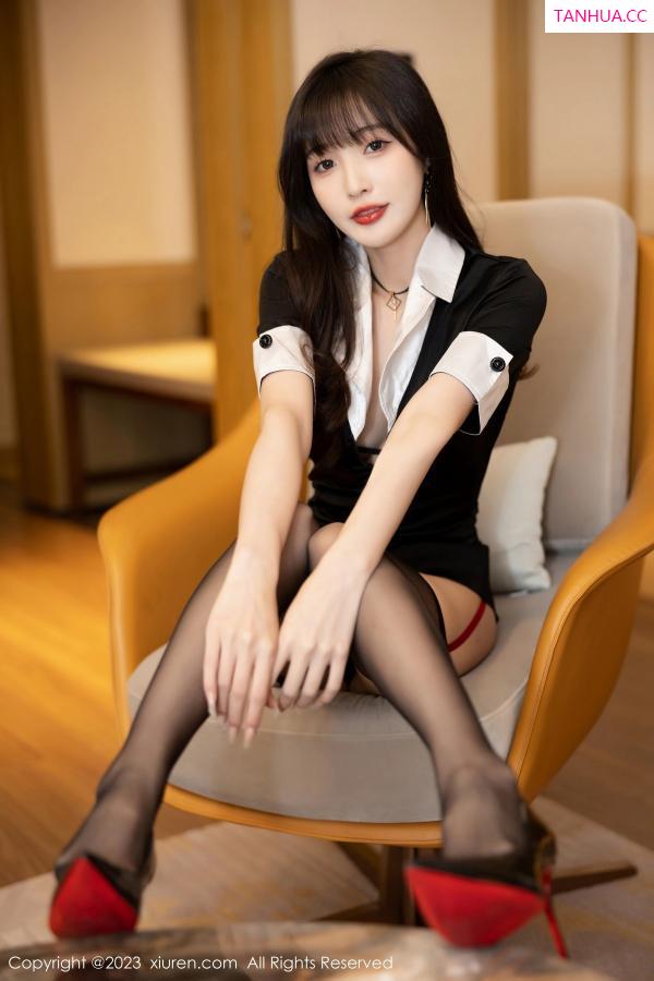 林星阑  [XiuRen]高清写真图 2023.06.16 No.6931 林星阑 黑丝美腿第7张图片